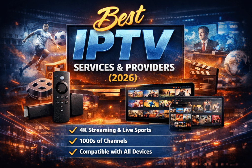 Best IPTV services and providers 2026 premium IPTV subscription 4K streaming devices