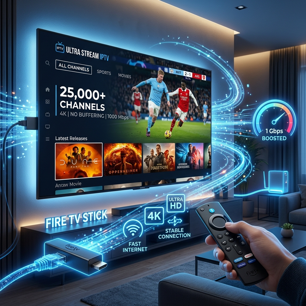 iptv apps firestick no buffering 25000 channels