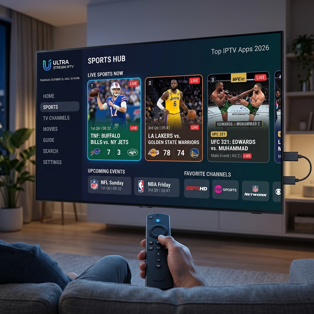 watch live sports iptv on firestick