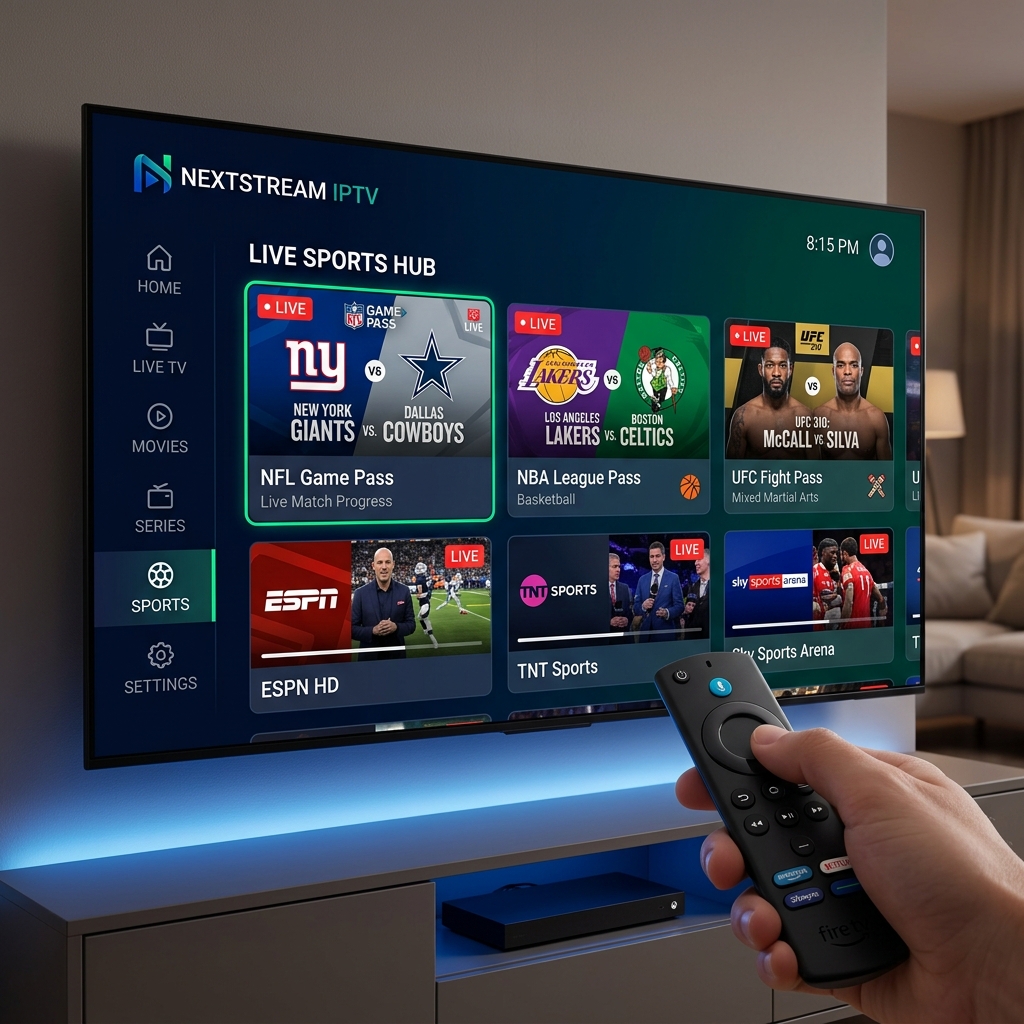 watch live sports iptv on firestick