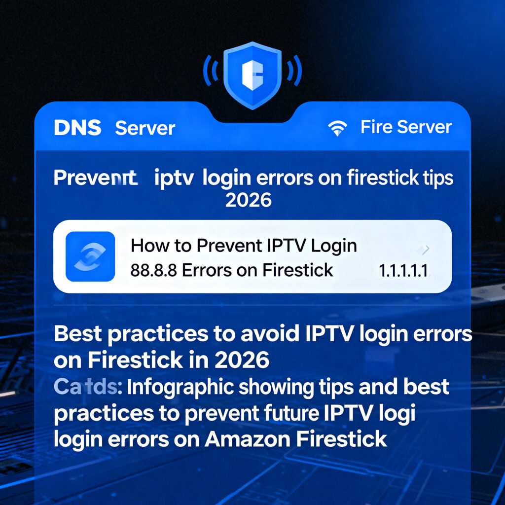 prevent iptv login errors on firestick tips 2026