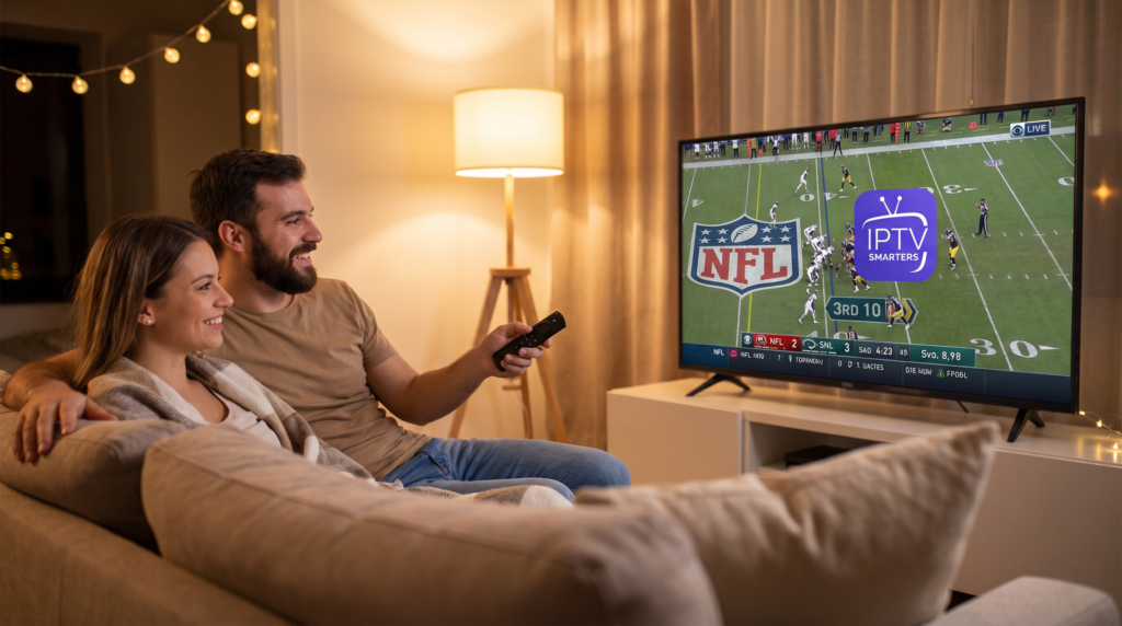 IPTV Smarters fixed and working on Firestick 2026 — USA couple watching live sports with 25000 channels