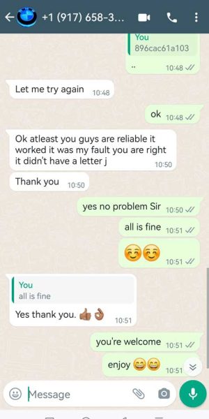 Happy customer review of Global TV IPTV subscription